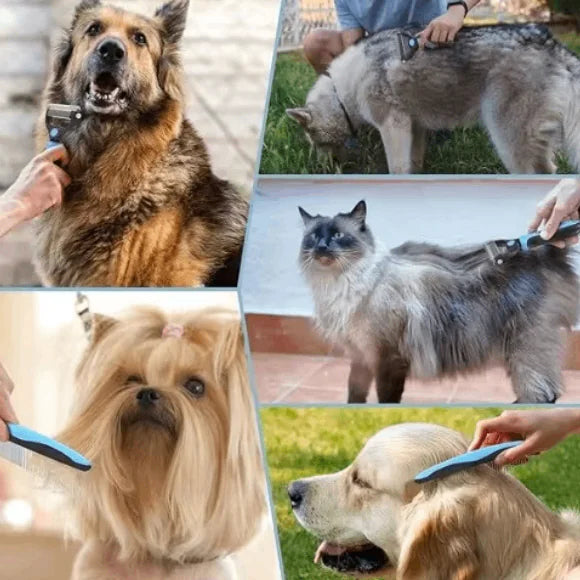 FurFix Pro – Dual-Edge Grooming Rake