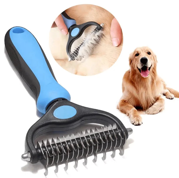 FurFix Pro – Dual-Edge Grooming Rake