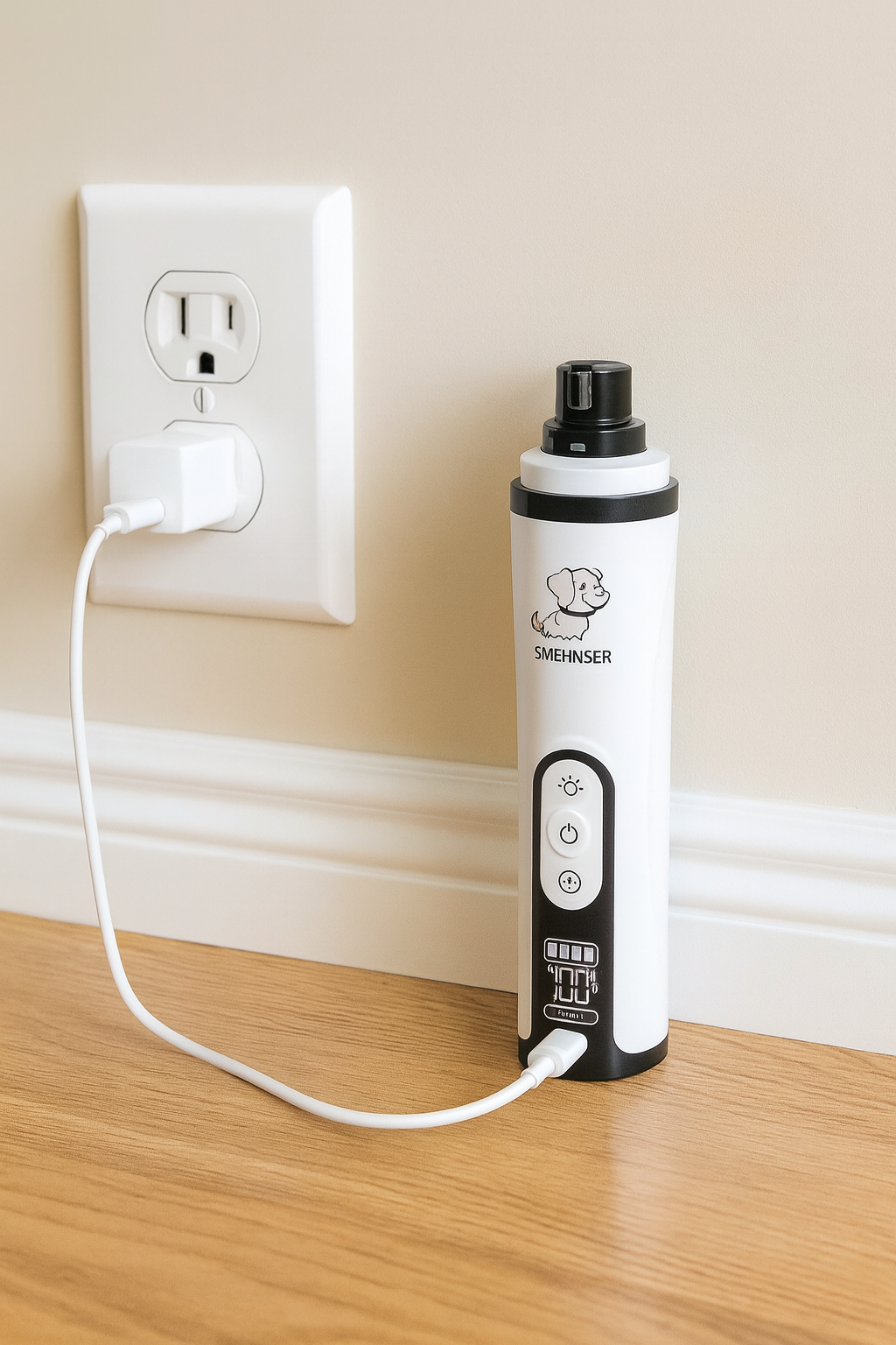 SMEHNSER™ Pet Nail Grinder with LED Light