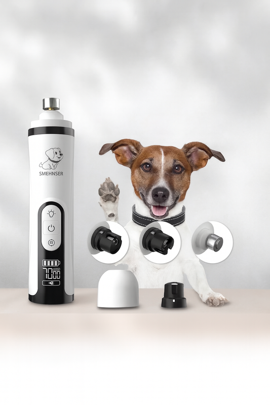 SMEHNSER™ Pet Nail Grinder with LED Light