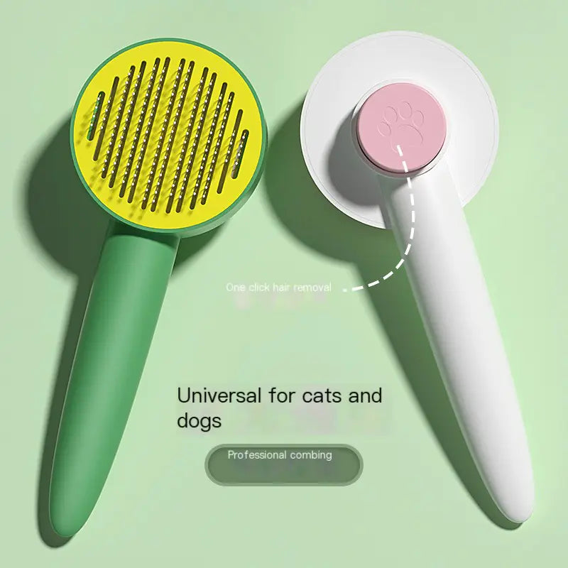 EasyClean Pet Brush – Instant Shedding Solution