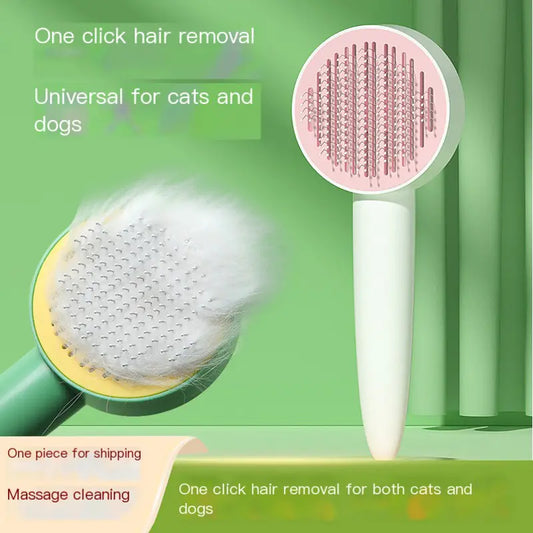 EasyClean Pet Brush – Instant Shedding Solution